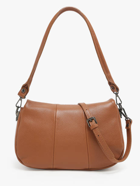 Sac Bandoulière Caviar Cuir Milano Marron caviar CA24116 vue secondaire 4