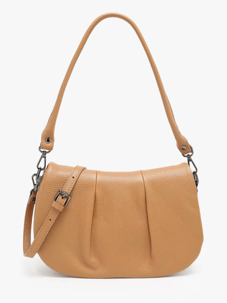 Sac Bandoulière Caviar Cuir Milano Marron caviar CA24116