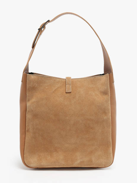 Sac Porté épaule Velvet Caviar Cuir Milano Marron velvet caviar VC24118 vue secondaire 4