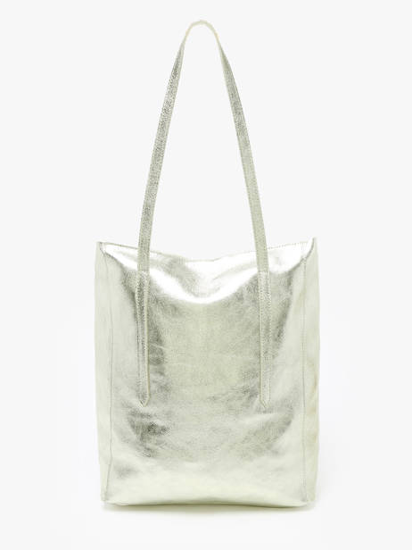 Sac Porté épaule A4 Nine Cuir Milano Or nine NI24111 vue secondaire 4