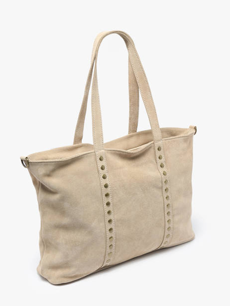 Sac Porté épaule Velvet Milano Beige velvet VE24113 vue secondaire 2