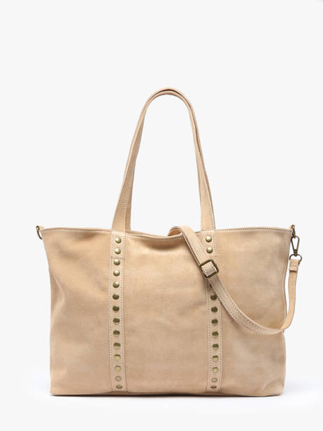 Sac Porté épaule Velvet Milano Beige velvet VE24113 vue secondaire 4