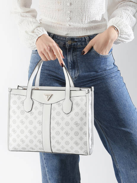 Shoulder Bag Silvana Guess White silvana PM866522 other view 1