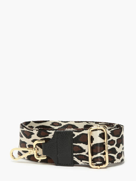 Bandoulière De Sac Milano Noir caviar CA2112OO vue secondaire 1