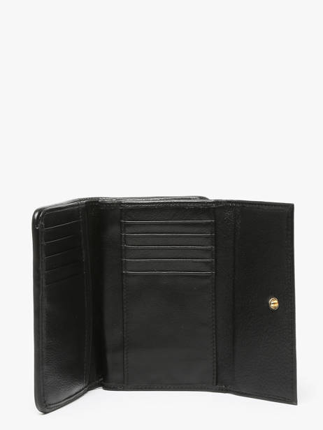 Portefeuille Lotti Cuir Nat et nin Noir vintage LOTTI vue secondaire 2