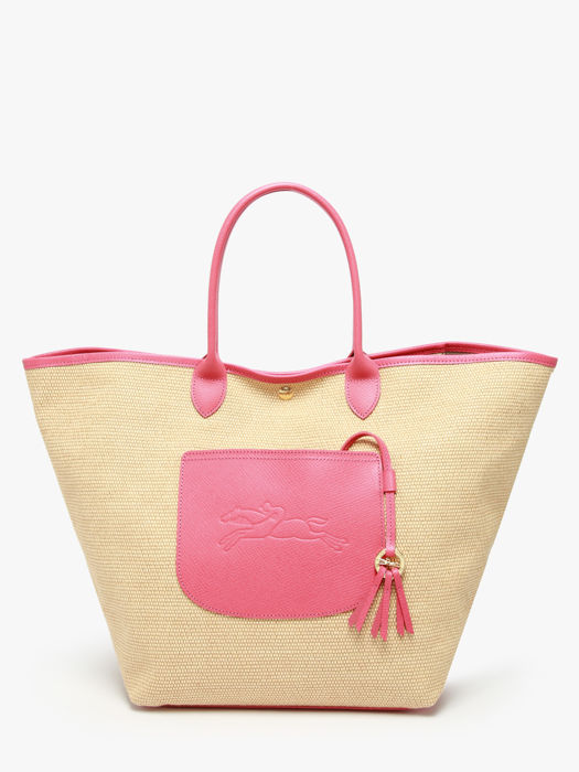 Longchamp New le panier pliage Besaces Rose