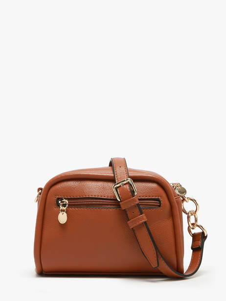 Shoulder Bag Raphia Paper Lulu castagnette Brown raphia YAUCOURT other view 4