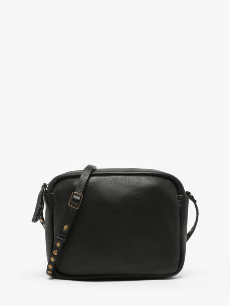 Sac Bandoulière Leather Cuir Biba Noir leather BET8L