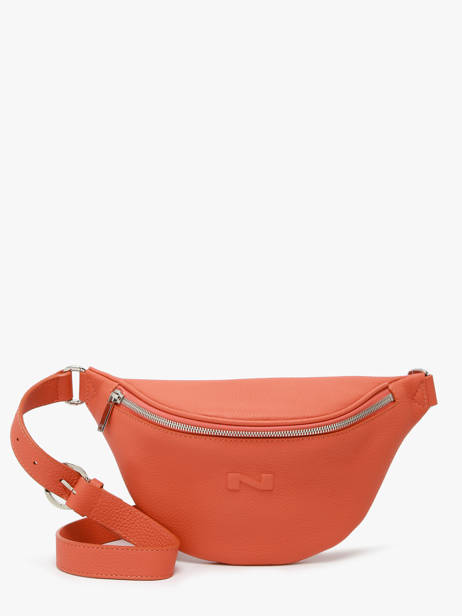 Leather Small Derby Belt Bag Nathan baume Orange n city 25