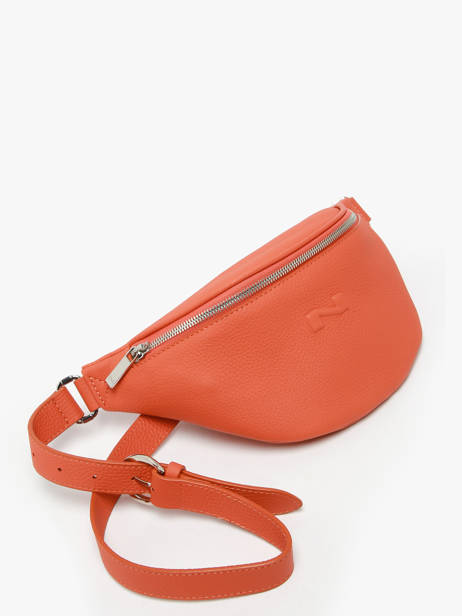 Leather Small Derby Belt Bag Nathan baume Orange n city 25 other view 2
