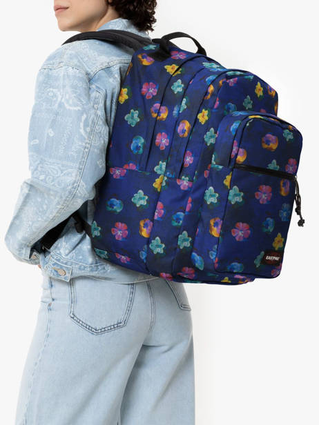 Backpack Morius 2 Compartments Eastpak Blue pbg authentic PBGK40F other view 1