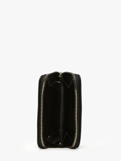 Porte-monnaie Miniprix Noir safiano 78SM2686 vue secondaire 1