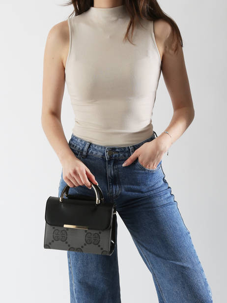 Ccrossbody Satchel Signed Miniprix Black signed 2 other view 1