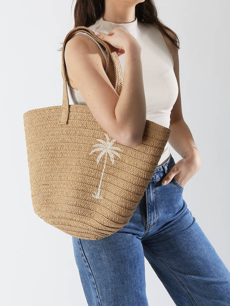 Shoulder Bag Luisa Raphia Pieces Beige luisa 17155923 other view 1