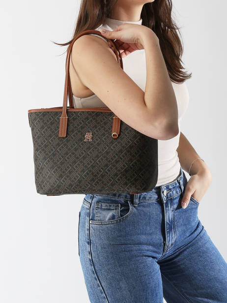 Sac Porté épaule Th Monoplay Tommy hilfiger Noir th monoplay AW17415 vue secondaire 1