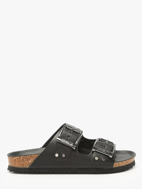 Slippers Fusbett Colors of california Black women HCBIO501