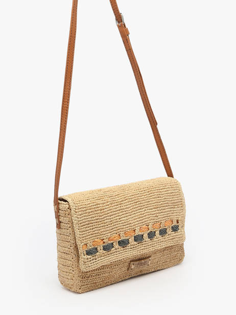 Shoulder Bag L'atelier Du Crochet Raphia Le voyage en panier Beige l'atelier du crochet AM803 other view 2