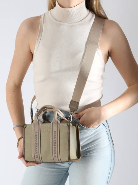 Ccrossbody Satchel La Baule David jones Green la baule CM7459 other view 1