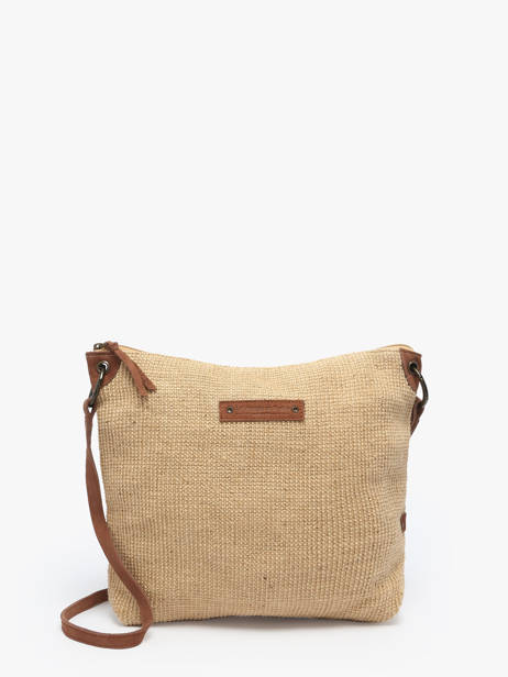 Shoulder Bag Over The Rainbow Burlap Le voyage en panier Beige over the rainbow PM757