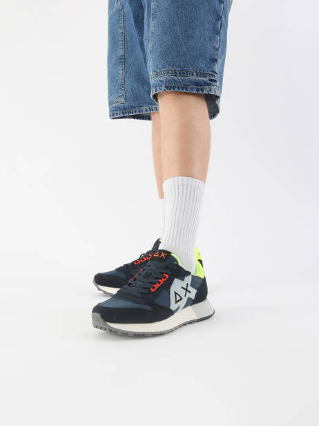 Sneakers Jaki 2.0 Fluo Sun68 Blue men Z35113 other view 1