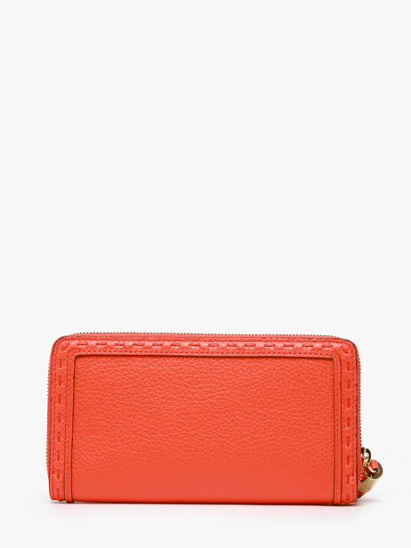 Leather Wallet Premier Flirt Lancel Orange premier flirt A10111 other view 2