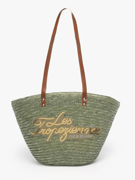 Shoulder Bag Milos Paper Les tropeziennes Green milos TZ01