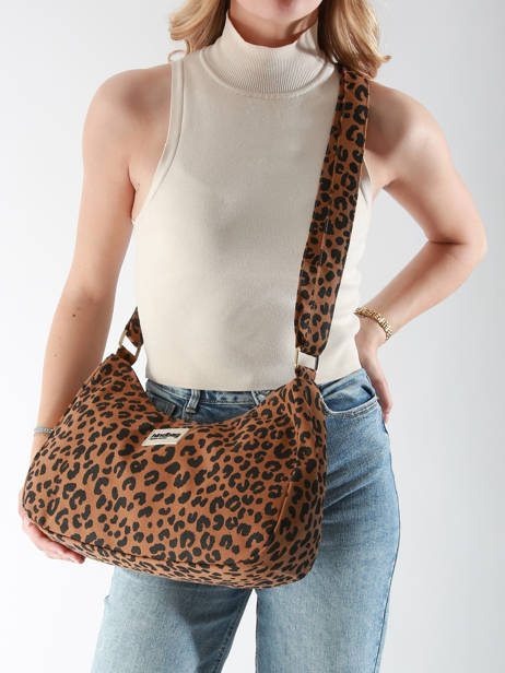 Shoulder Bag Leopard Hindbag Brown leopard LE other view 1