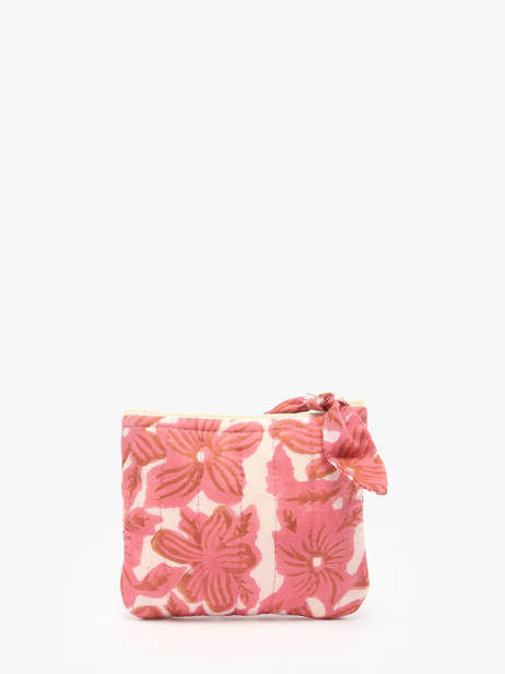 Coin Purse Bindi atelier Pink floral PM other view 2