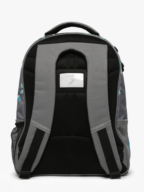 2-compartment Backpack Cameleon Gray actual PBBASD45 other view 4