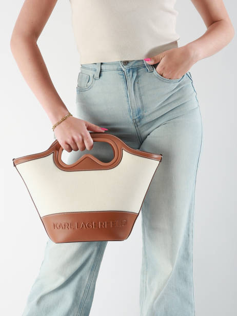 Shoulder Bag K Tulip Karl lagerfeld Brown k tulip A2W30214 other view 1