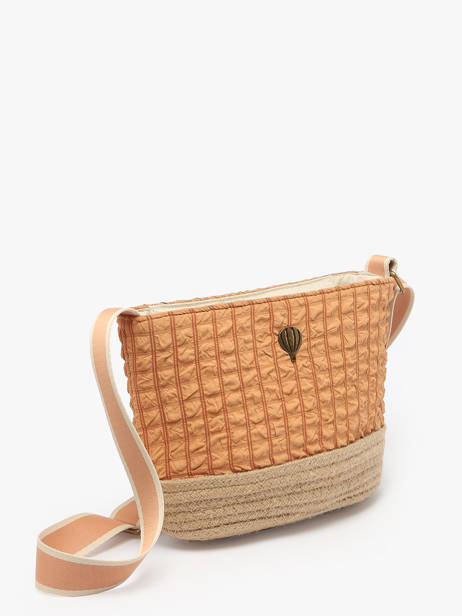Shoulder Bag Gaufrette Le voyage en panier Orange gaufrette PM881 other view 2