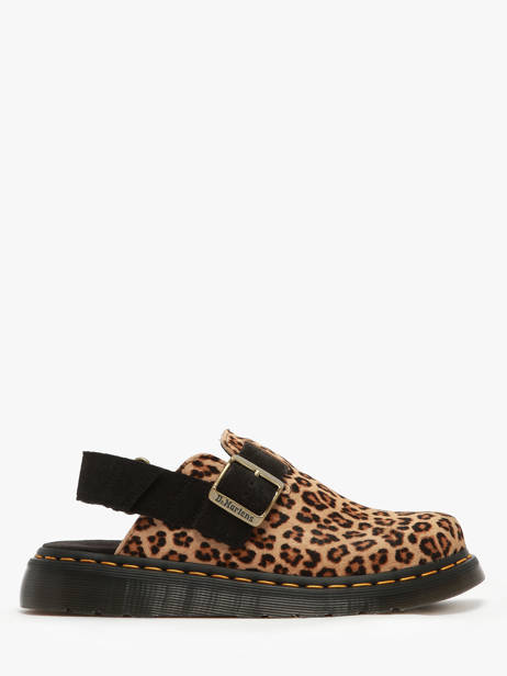 Slippers Jorge Iii In Leather Dr martens Brown accessoires 41088200