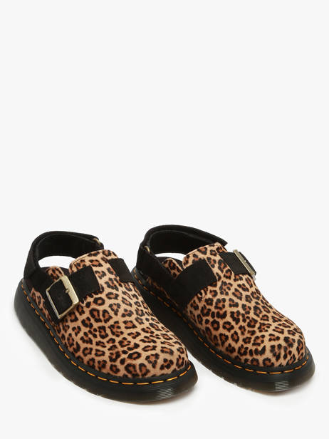 Slippers Jorge Iii In Leather Dr martens Brown accessoires 41088200 other view 2