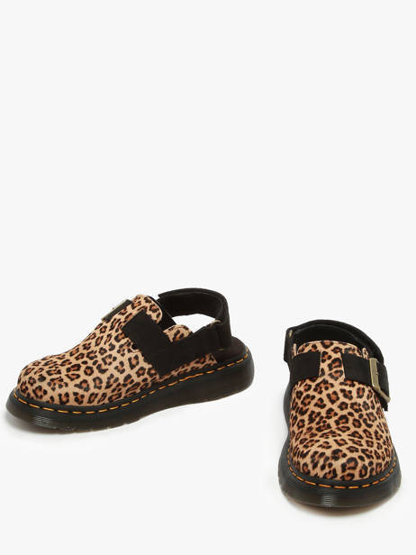 Slippers Jorge Iii In Leather Dr martens Brown accessoires 41088200 other view 3