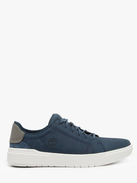 Sneakers Bay Low Lace In Leather Timberland Blue men 292C2881