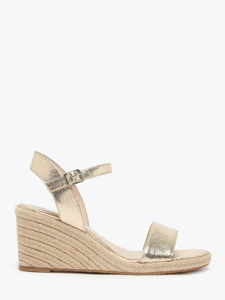 Heeled Sandals Tamaris Gold accessoires 42