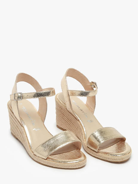 Heeled Sandals Tamaris Gold accessoires 42 other view 1