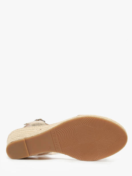Heeled Sandals Tamaris Gold accessoires 42 other view 4