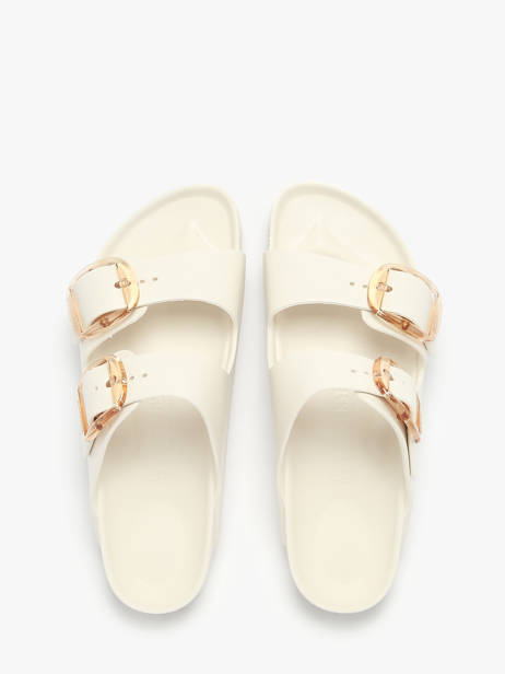 Slippers Arizona Big Buckle Birkenstock Beige accessoires 1029651 other view 3