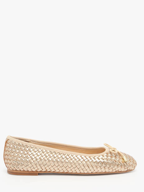 Ballerinas In Leather Inuovo Gold accessoires A92002