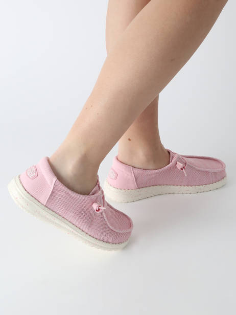Moccasins Wendy Stretch Sox Hey dude Pink accessoires 41878 other view 1