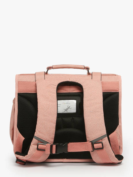 2-compartment Satchel Cameleon Pink vintage color CA146Q other view 4