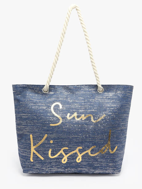 Shoulder Bag Plage Gerard pasquier Blue plage P24022