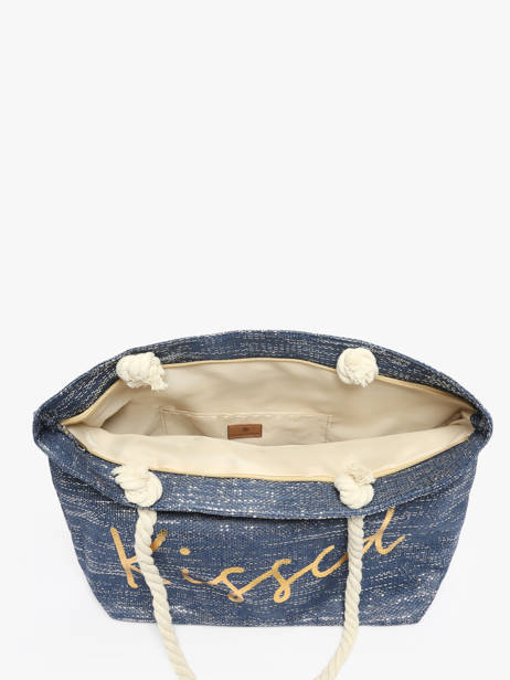 Shoulder Bag Plage Gerard pasquier Blue plage P24022 other view 3