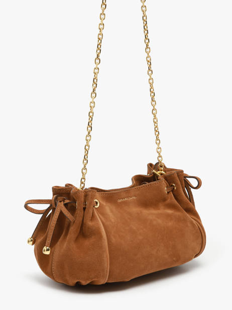 Shoulder Bag Premium Leather Gerard darel Brown premium DBS07400 other view 1