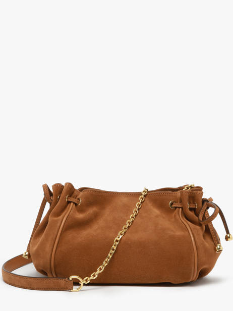 Shoulder Bag Premium Leather Gerard darel Brown premium DBS07400 other view 3
