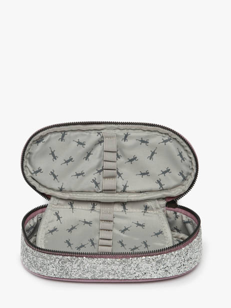 1-compartment Vintage Fantasy Pencil Pouch Cameleon Violet vintage fantasy PLUM other view 1