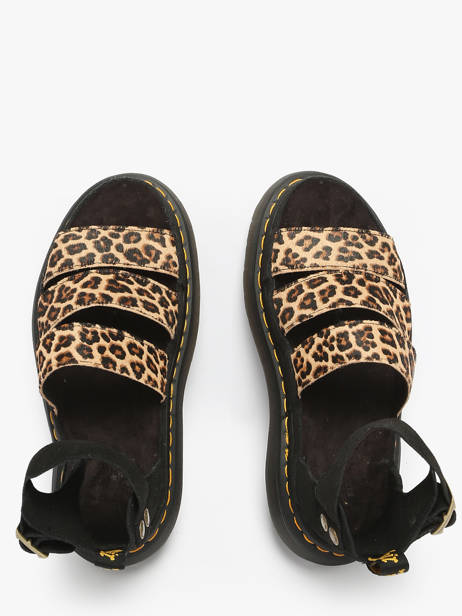 Sandals Clarissa Ii Quad In Leather Dr martens Brown accessoires 41794960 other view 3