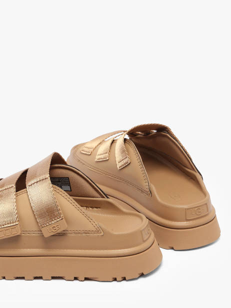 Slippers Goldenglow In Leather Ugg Brown accessoires 1167430 other view 2
