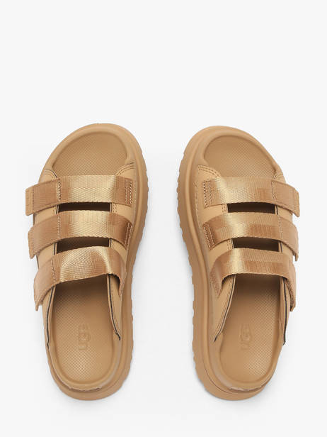 Slippers Goldenglow In Leather Ugg Brown accessoires 1167430 other view 3